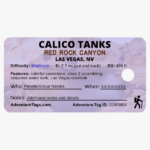 Calico Tanks Back Design A (standard)