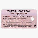 Turtlehead Peak Back Design A (standard)