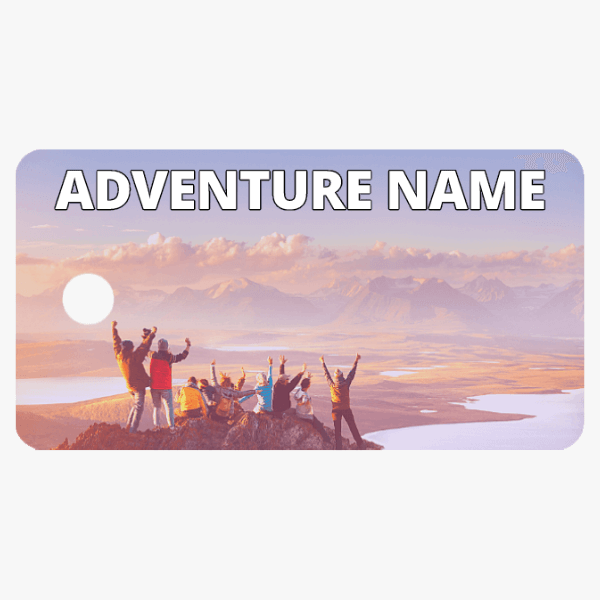 Full Custom Tag – Hiking