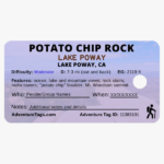 Potato Chip Rock Back Design B
